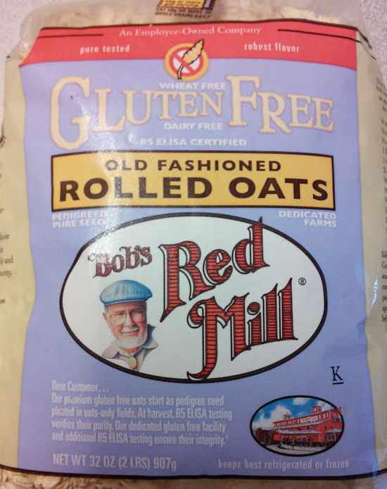 gluten free oatmeal