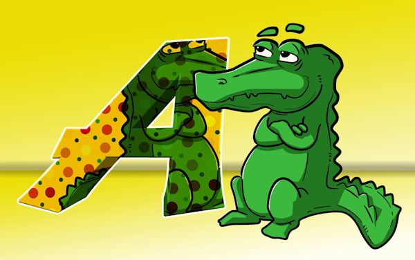 A Is For Alligator 600