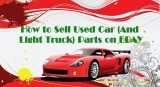 How To Sell Used Car Parts on eBay: DVD with 31 Videos