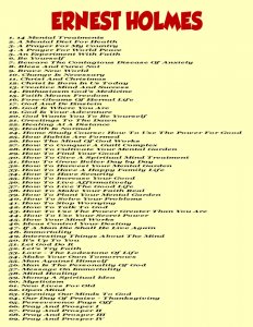 137 Ernest Holmes Science of Mind Documents & 52 Bonus Items from Thomas Troward, Phineas Quimby and Fenwick Holmes - Includes the Original 1926 Science of Mind on a DVD