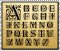 Monogram Digital Alphabet & Printable Alphabet With Vines, Flowers and Swirls